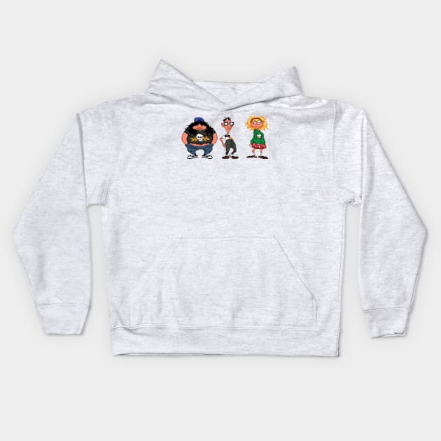 Day of the Tentacle Kids Hoodie by Retro8Bit Fashion Store